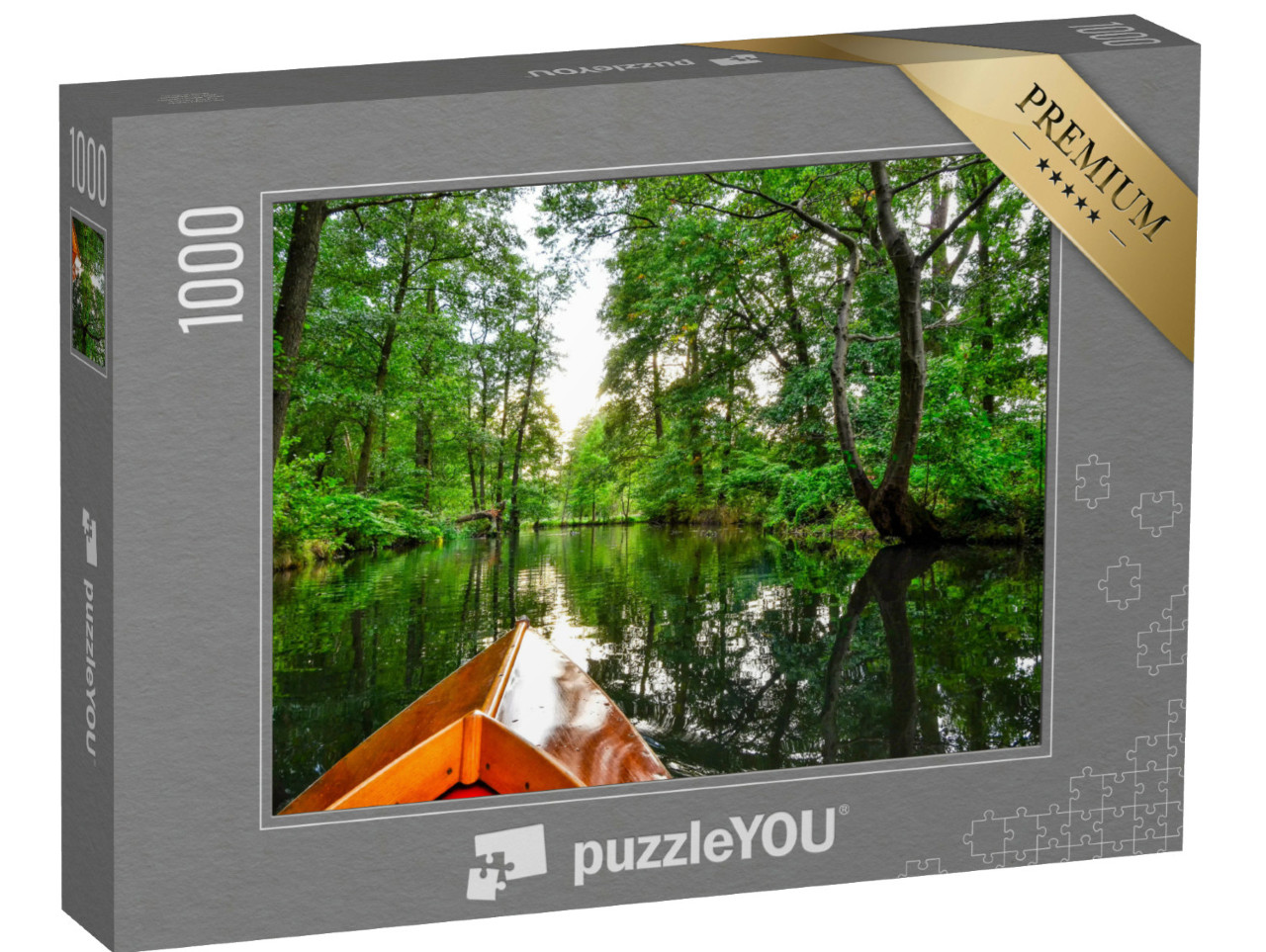 Puzzle 1000 Teile „Spreewald in Brandenburg, Deutschland“