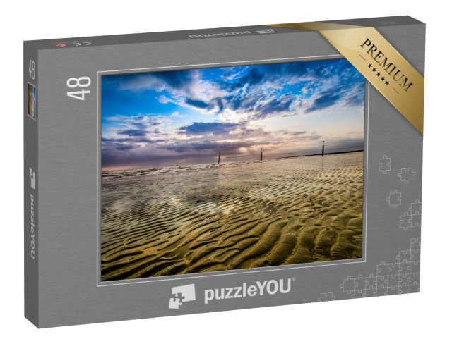 Puzzle 48 Teile „Wattenmeer auf Norderney“