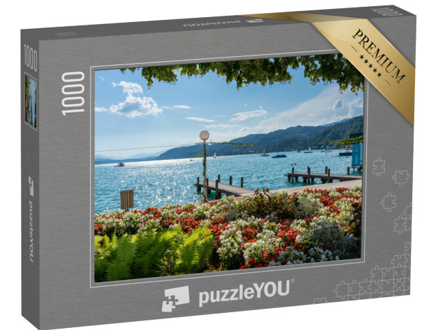 Puzzle 1000 Teile „Wörthersee in Kärnten, Österreich“