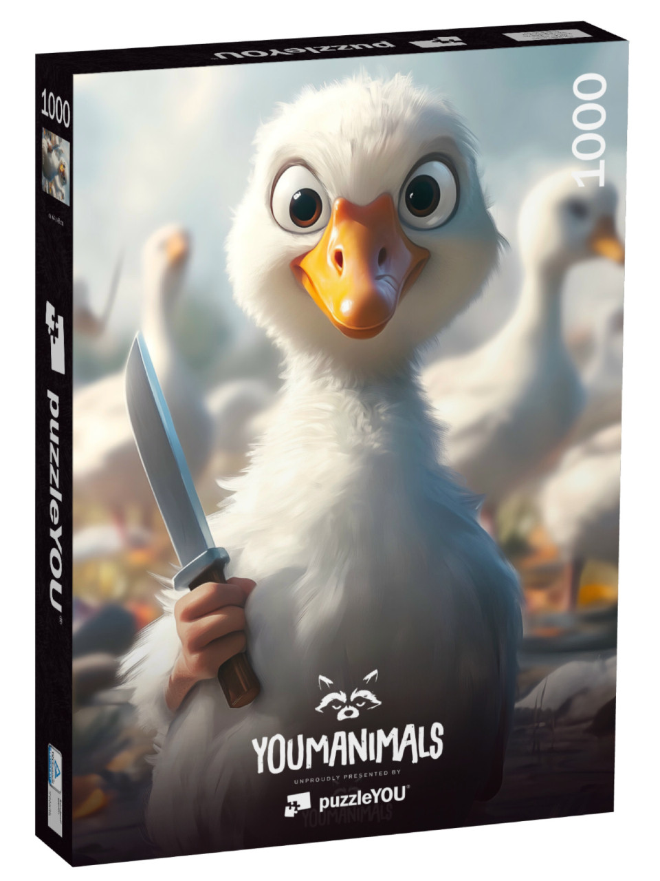Puzzle 1000 Teile „YOUMANIMALS: Gustava“