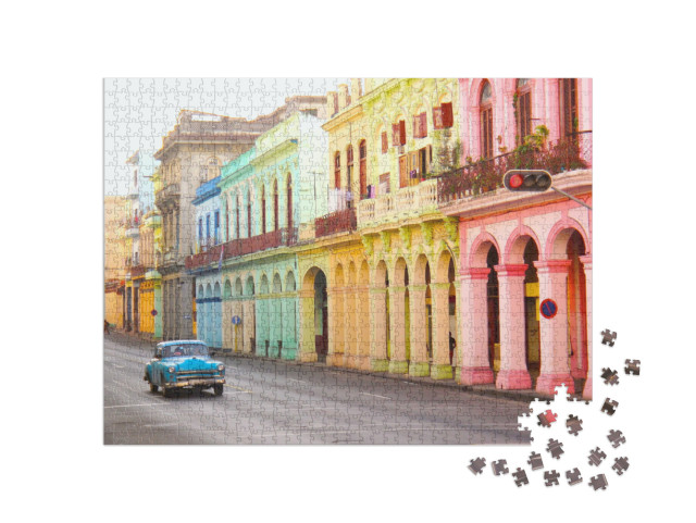 Puzzle 1000 Teile „Habana, Kuba“