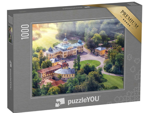Puzzle 1000 Teile „Schloss Belvedere am Stadtrand von Weimar, Deutschland“