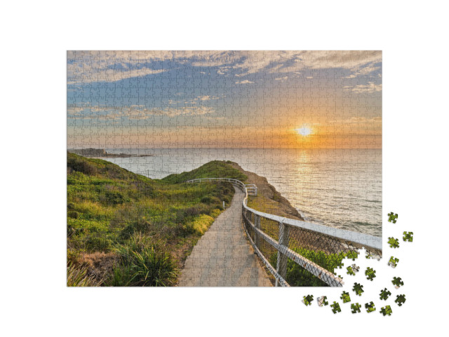 Puzzle 1000 Teile „Strand von Newcastle Bogie“