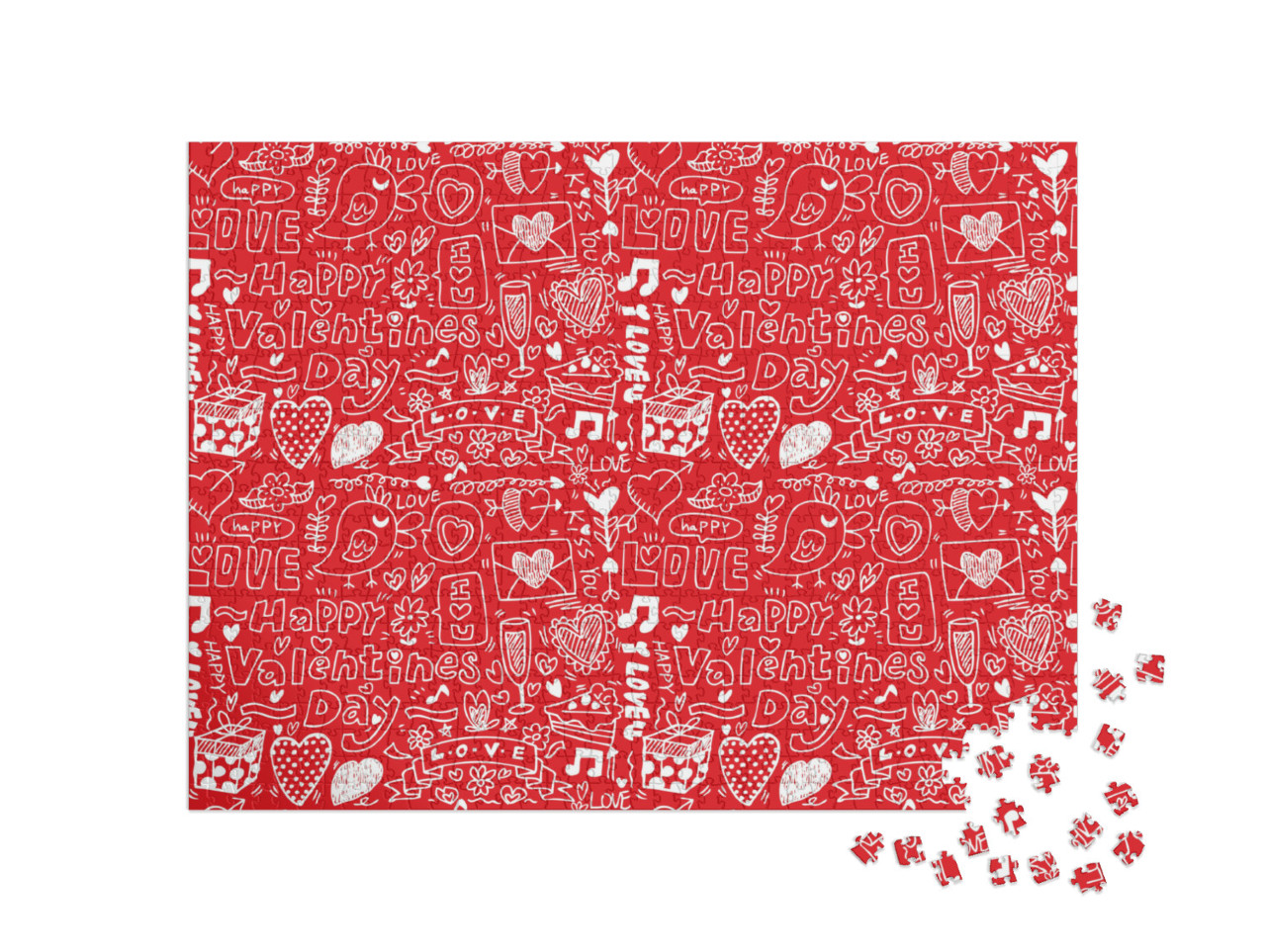 Puzzle 1000 Teile „Valentinstag“