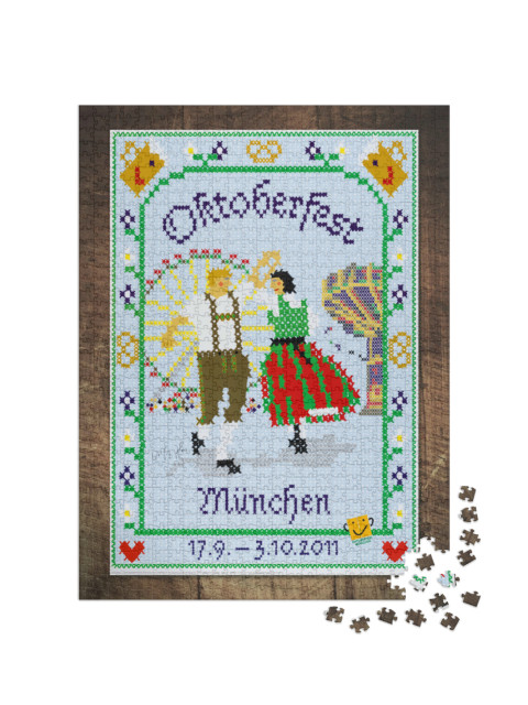 Puzzle 1000 Teile „OKTOBERFEST™ 2011 JAHRESMOTIV“