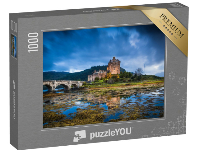 Puzzle 1000 Teile „Mystisches Eilean Donan Castle, Schottland“