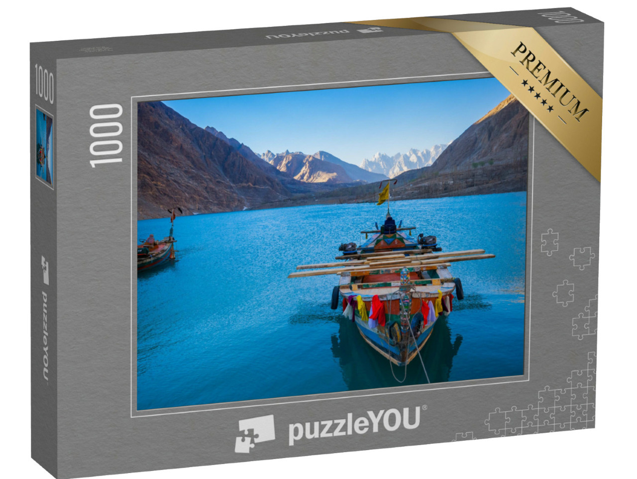 Puzzle 1000 Teile „Attabad See im Norden von Pakistan“