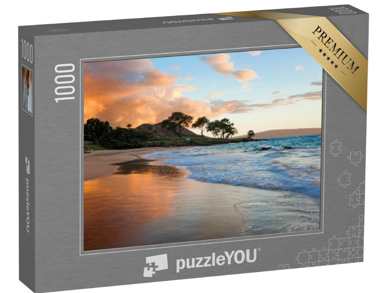 Puzzle 1000 Teile „Tropischer Strand in Maui, Hawaii“