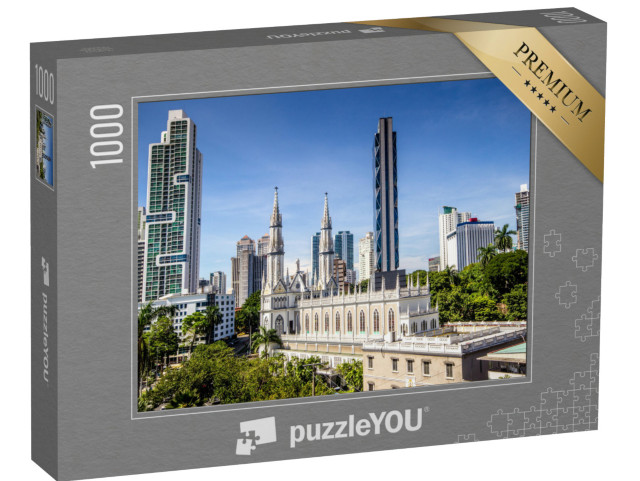 Puzzle 1000 Teile „Skyline von Panama-Stadt, Panama“