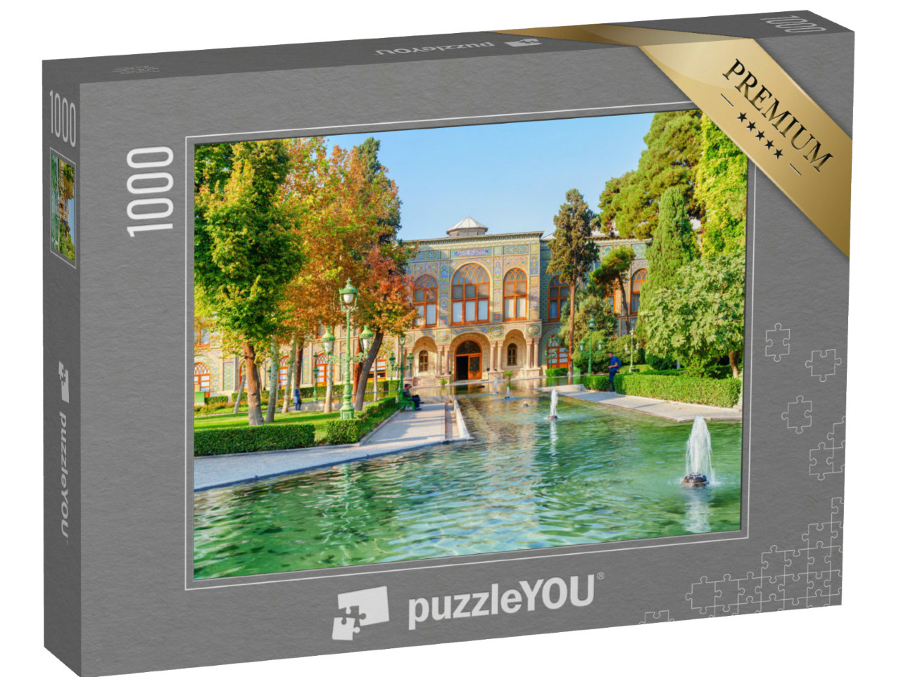 Puzzle 1000 Teile „Golestan-Palast in Teheran“