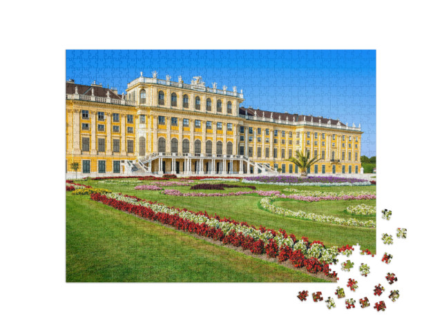 Puzzle 1000 Teile „Schloss Schönbrunn in Wien“