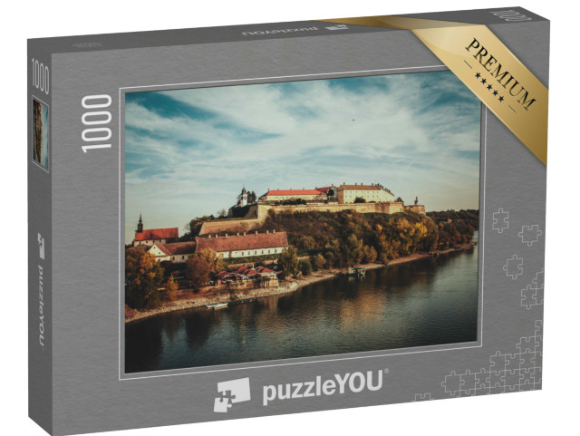 Puzzle 1000 Teile „Festung Petrovaradin und Donau, Novi Sad, Serbien“