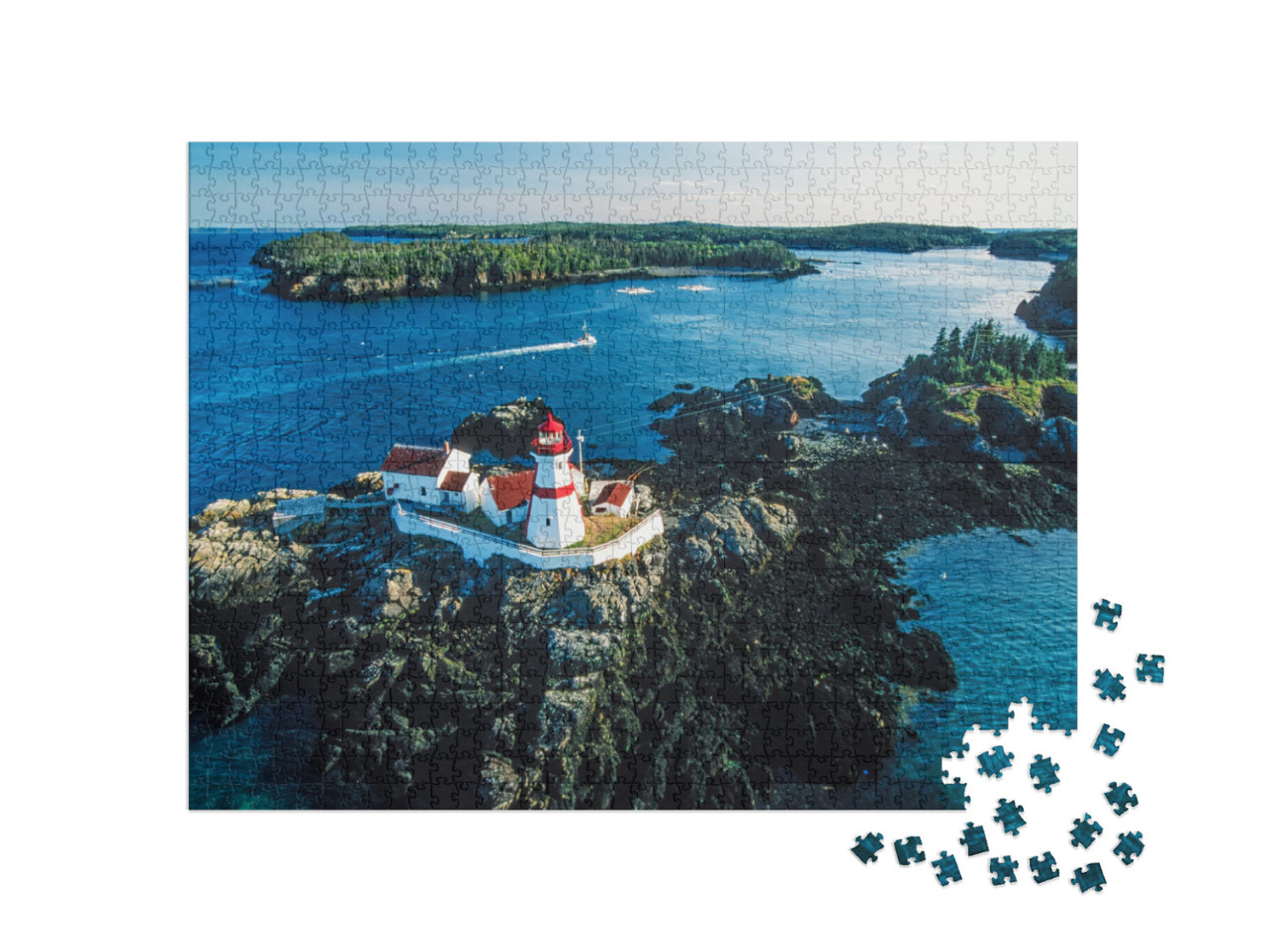Puzzle 1000 Teile „Campobello Island, New Brunswick, Kanada“