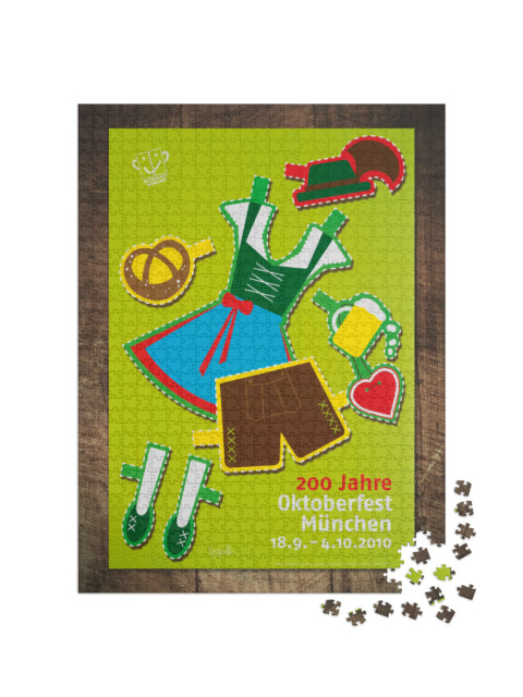 Puzzle 1000 Teile „OKTOBERFEST™ 2010 JAHRESMOTIV“