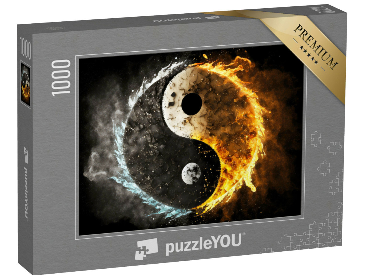 Puzzle 1000 Teile „Symbol von Yin-Yang“