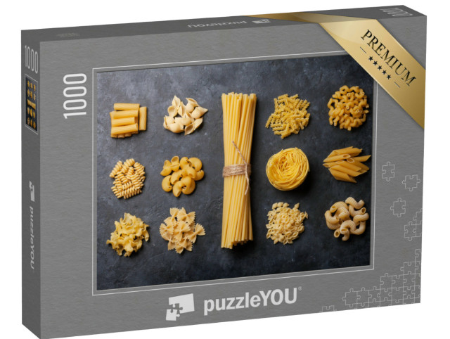 Puzzle 1000 Teile „Köstliche Pasta-Sorten“
