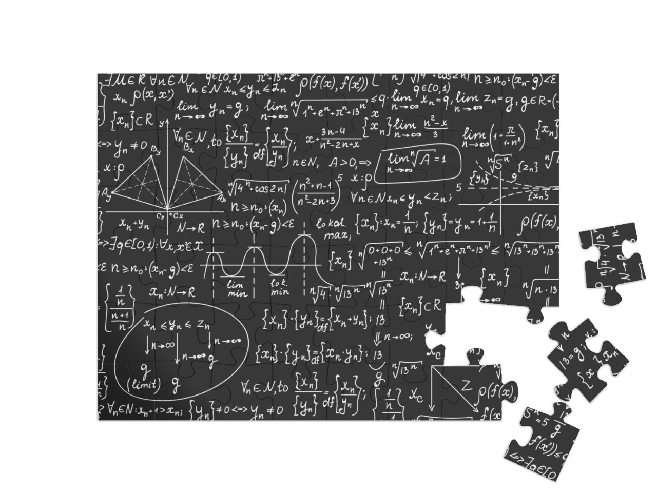 Puzzle 48 Teile „Mathe“