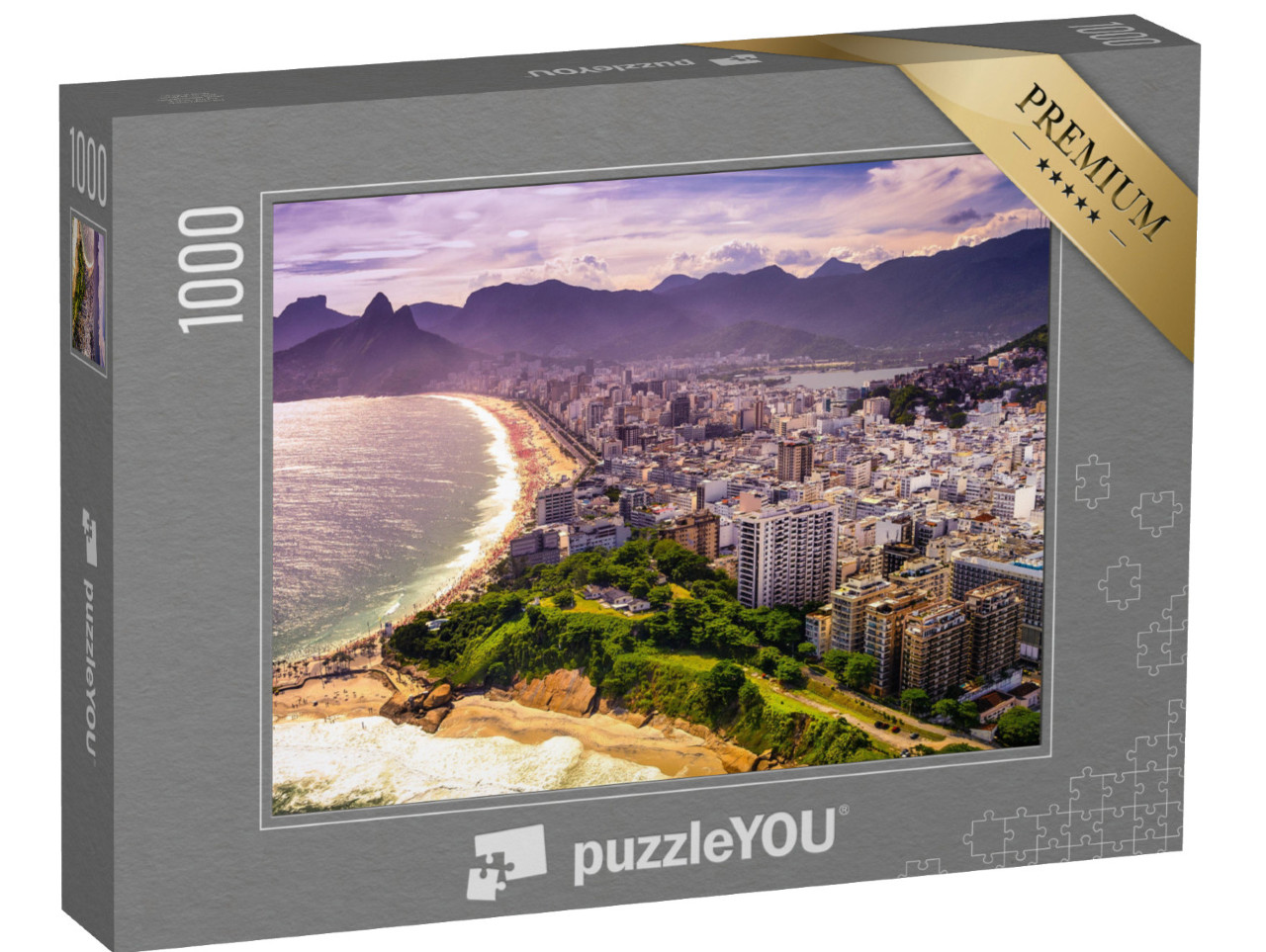 Puzzle 1000 Teile „Ipanema Beach, Rio De Janeiro, Brasilien“