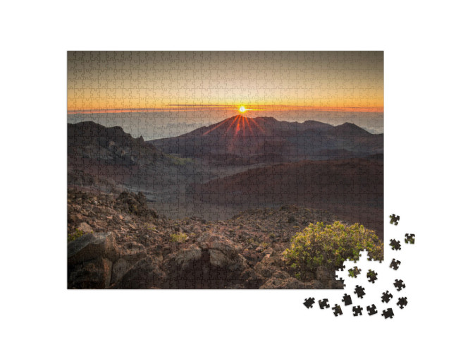 Puzzle 1000 Teile „Haleakala National Park auf Maui in Hawaii“