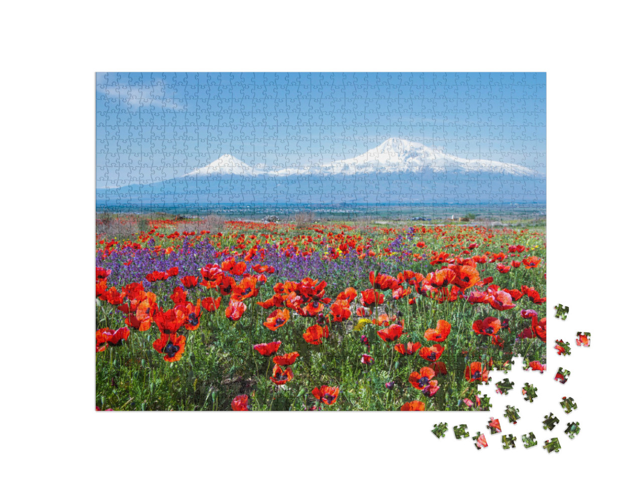 Puzzle 1000 Teile „Der Berg Ararat in der Türkei “