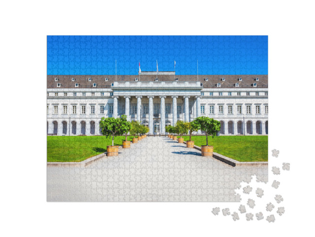 Puzzle 1000 Teile „Kurfürstliches Schloss, Residenz des letzten Erzbischofs und Kurfürsten in Koblenz“