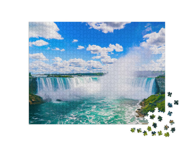 Puzzle 1000 Teile „Die Niagarafälle  “