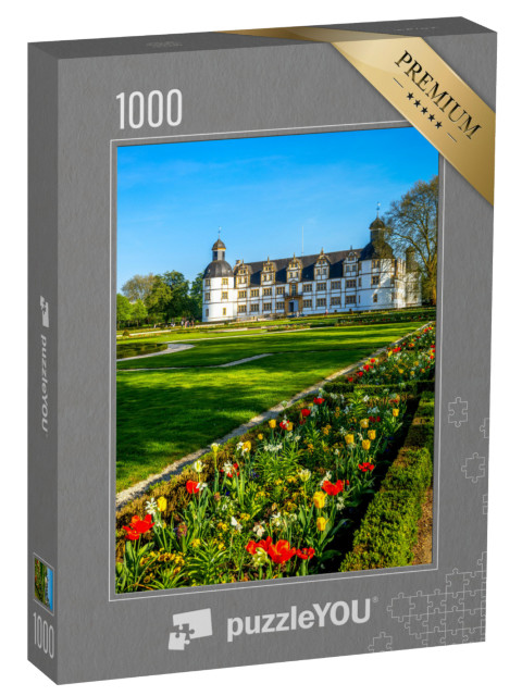 Puzzle 1000 Teile „Schloss Neuhaus nahe Paderborn, Deutschland“