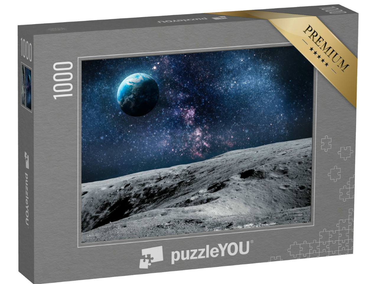 Puzzle 1000 Teile „Die Oberfläche des Mondes “