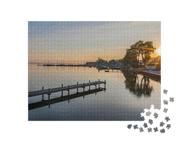 Puzzle 1000 Teile „Naturlandschaft am Steinhuder Meer, Niedersachsen“