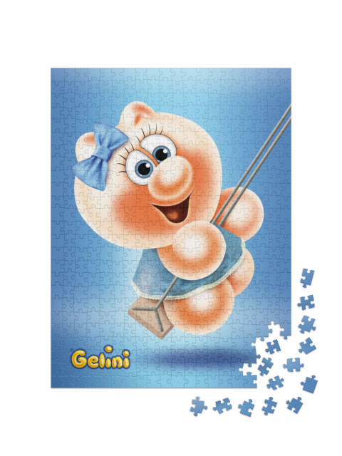 Puzzle 500 Teile „Gelini Mousse“