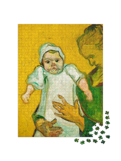 Puzzle 1000 Teile „Vincent van Gogh - Madame Roulin und ihr Baby“