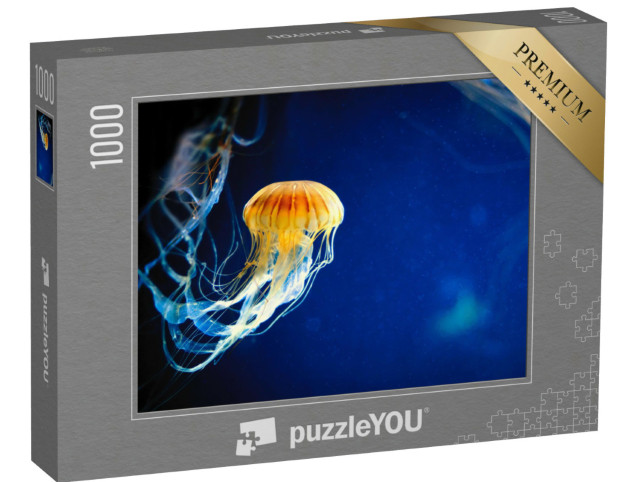 Puzzle 1000 Teile „Pazifische Seenessel, leuchtend Orange“