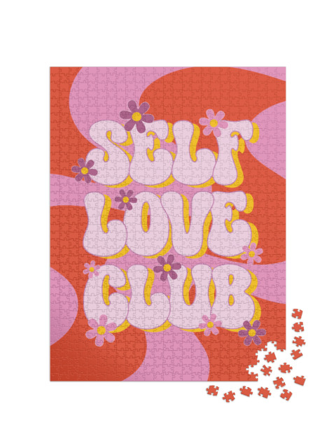 Puzzle 1000 Teile „Self Love Club“