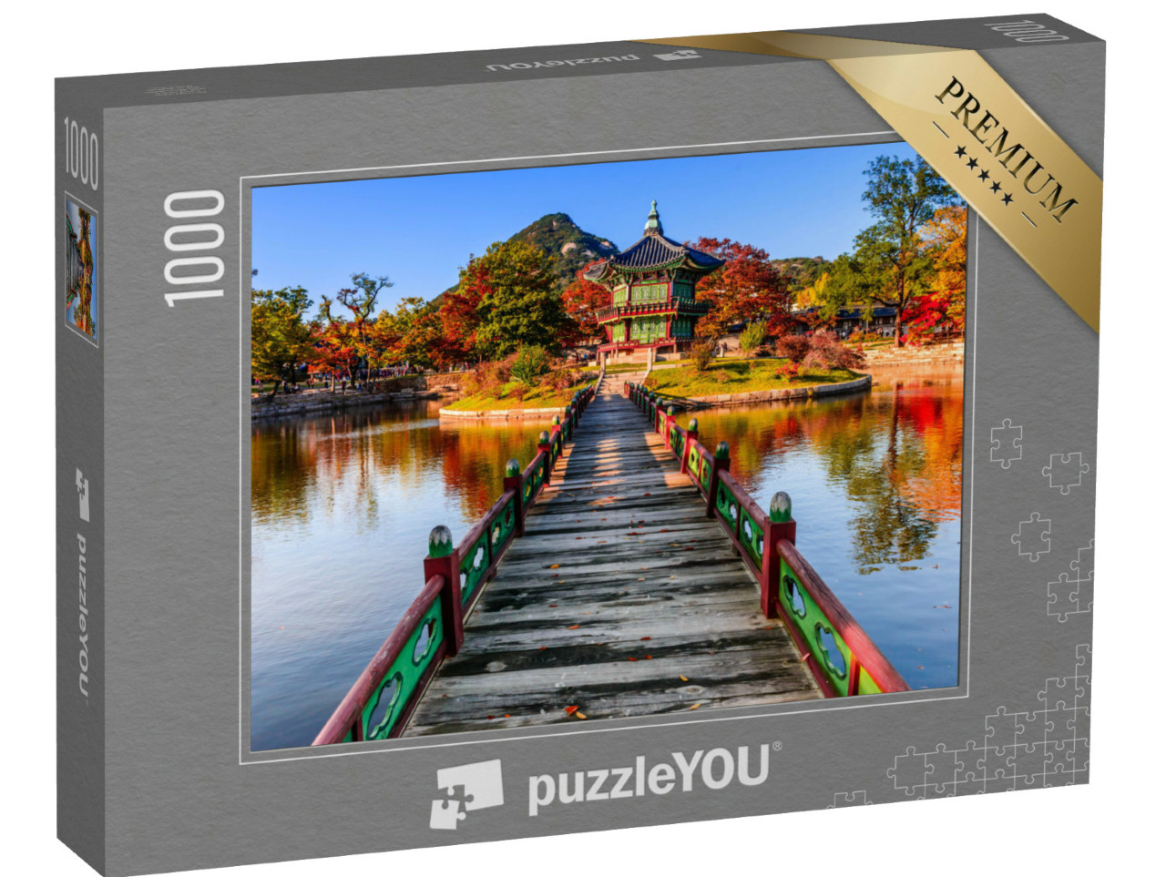 Puzzle 1000 Teile „Gyeongbokgung-Palast in Seoul, Korea“