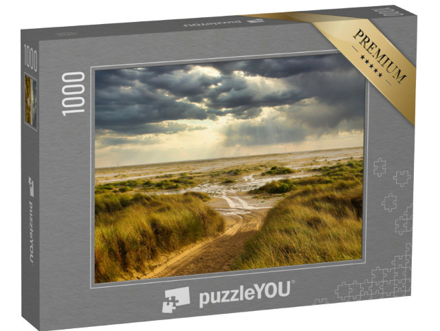 Puzzle 1000 Teile „Dünen am Strand von Amrum, Deutschland“