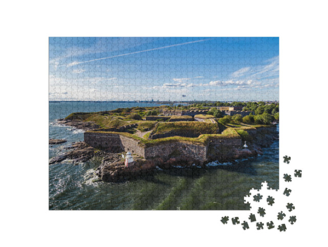 Puzzle 1000 Teile „Marinefestung Suomenlinna, Helsinki, Finnland“