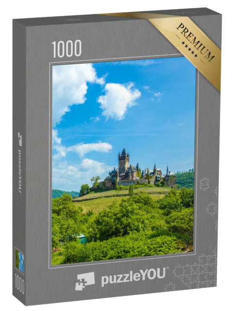 Puzzle 1000 Teile „Reichsburg Cochem an der Mosel, Rheinland-Pfalz, Deutschland“