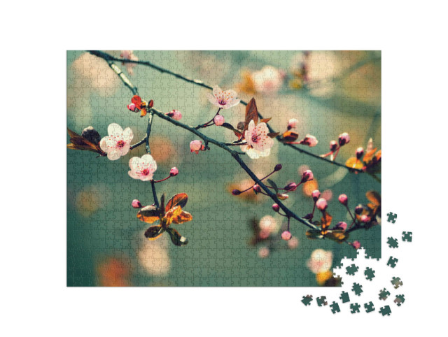 Puzzle 1000 Teile „Japanische Kirsche“