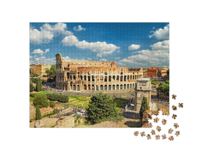Puzzle 1000 Teile „Kolosseum, Rom, Italien“