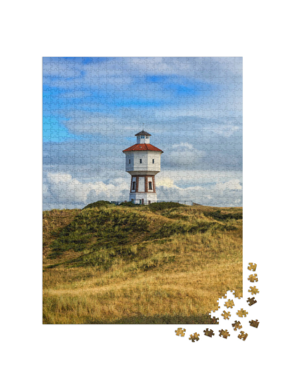 Puzzle 1000 Teile „Leuchtturm Langeoog“
