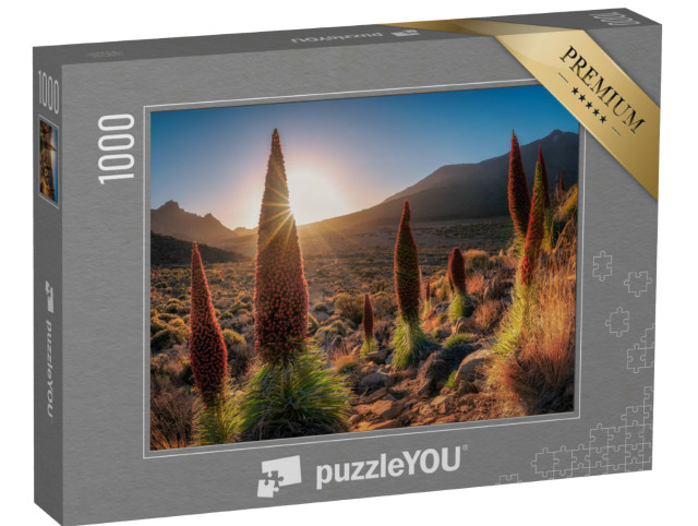 Puzzle 1000 Teile „Wilde Landschaft von Teneriffa, Kanarische Inseln“