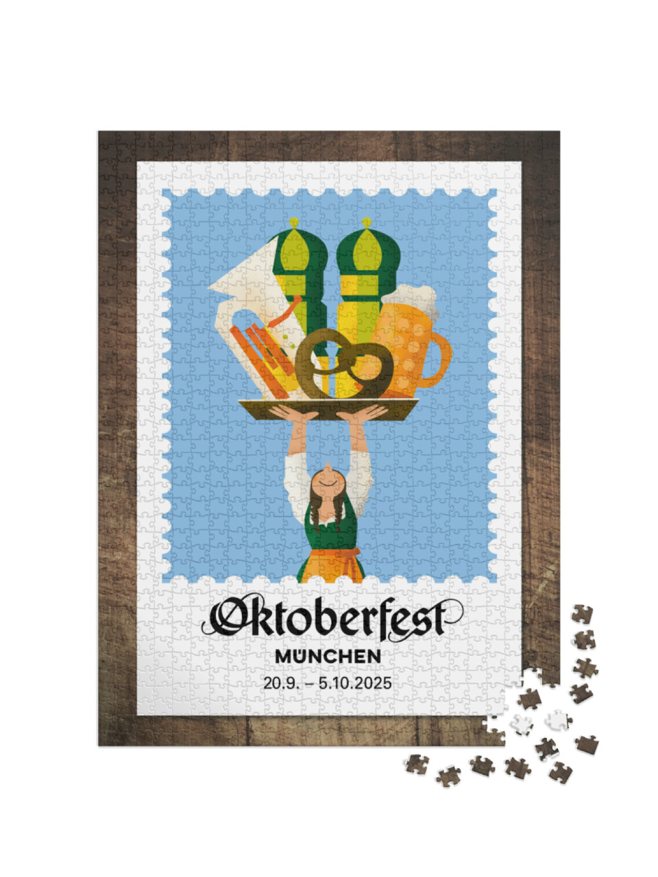 Puzzle 1000 Teile „OKTOBERFEST™ 2025 JAHRESMOTIV“