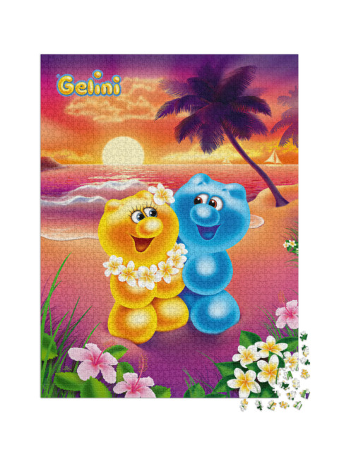 Puzzle 2000 Teile „Gelini Romantik“