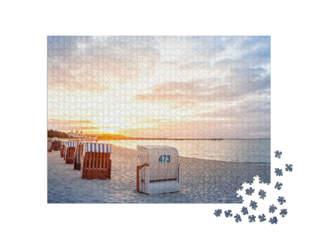 Puzzle 1000 Teile „Binz auf der Insel Rügen, Deutschland“