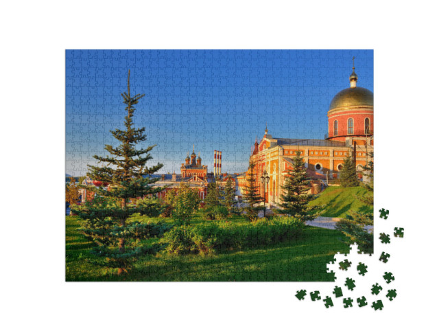 Puzzle 1000 Teile „Schöne, alte Gebäude der Stadt Samara, Russland“