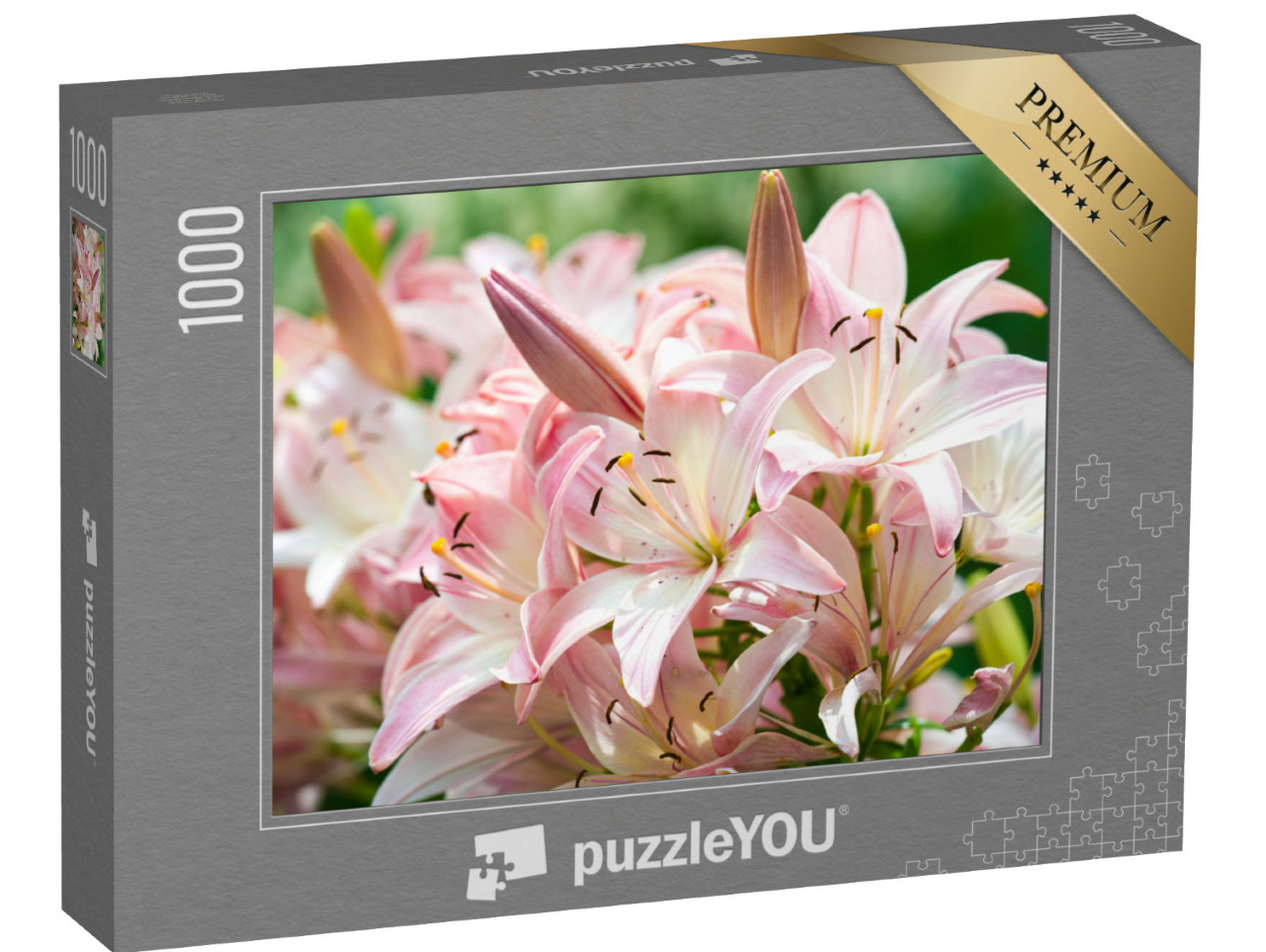 Puzzle 1000 Teile „Duftende Lilien“