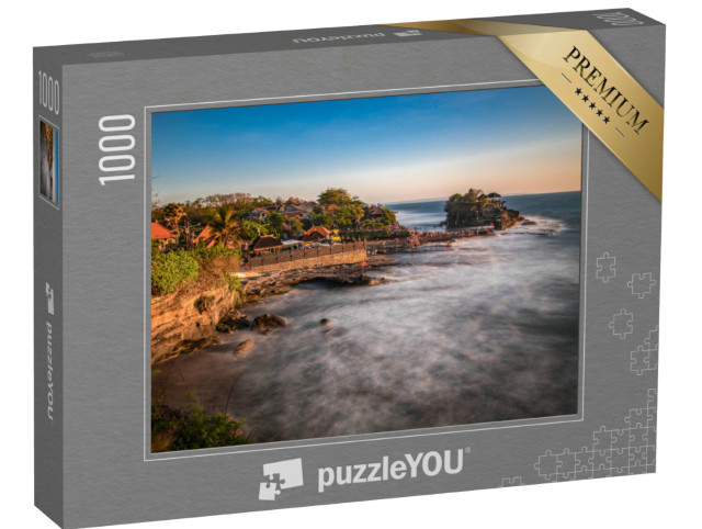 Puzzle 1000 Teile „Tanah Lot, Felsformation vor der indonesischen Insel Bali“