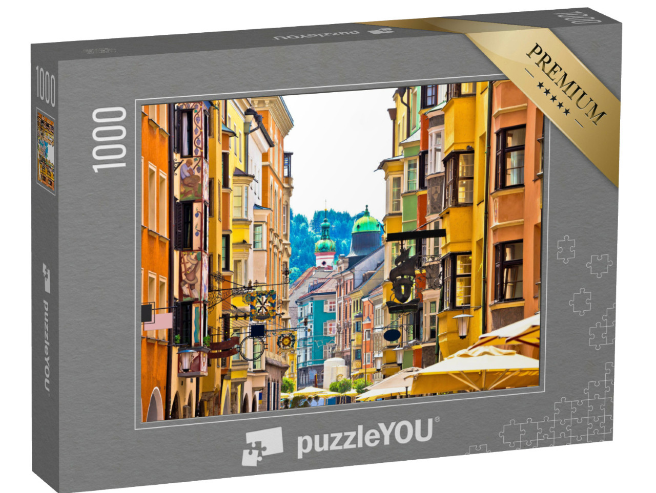Puzzle 1000 Teile „Altstadt von Innsbruck in Tirol, Österreich“