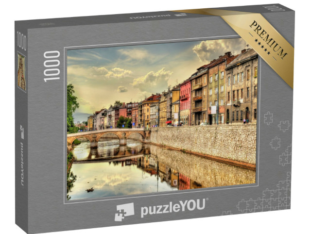 Puzzle 1000 Teile „Historisches Zentrum von Sarajevo, Bosnien und Herzegowina“