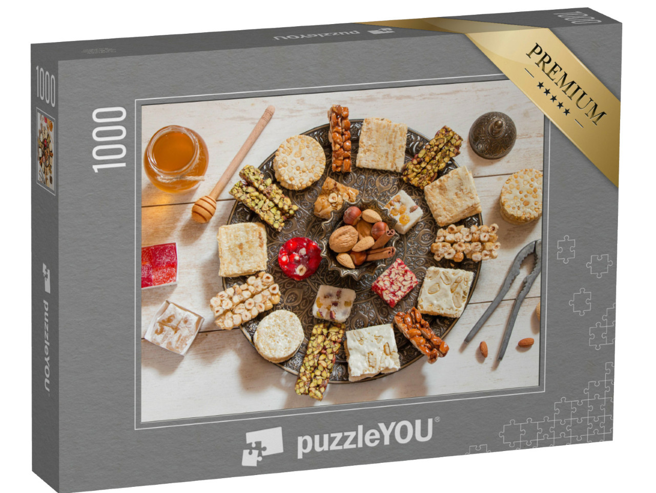 Puzzle 1000 Teile „Halawet Al Mawlid Al Nabawi, eine süße Spezialität“